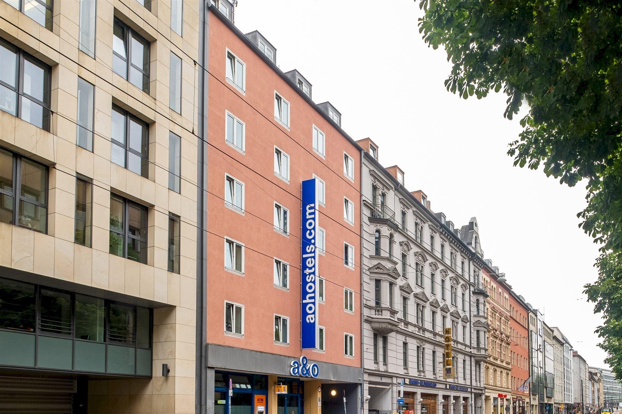 a&o München Hauptbahnhof Hotel Exterior foto